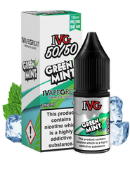 IVG Green Mint 50/50 10ML - Click & Vape