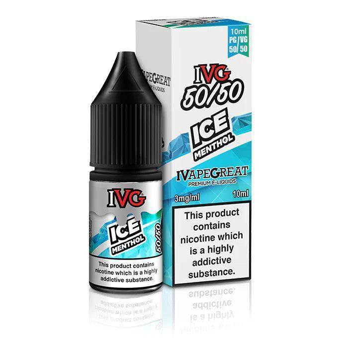 IVG ICE MENTHOL 50/50 10ML - Click & Vape