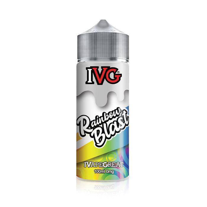 IVG Juice 100ML Shortfill Rainbow Blast - Click & Vape