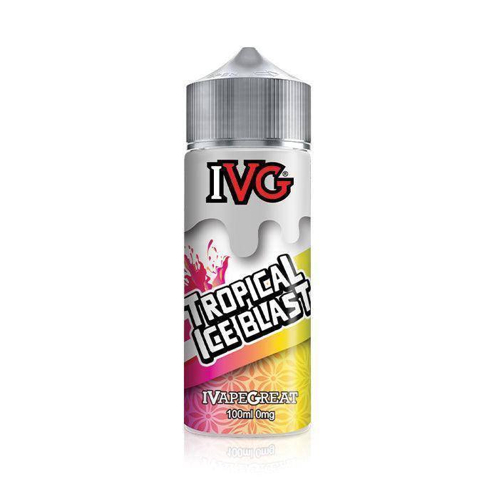 IVG Juice 100ML Shortfill Tropical Ice Blast - Click & Vape