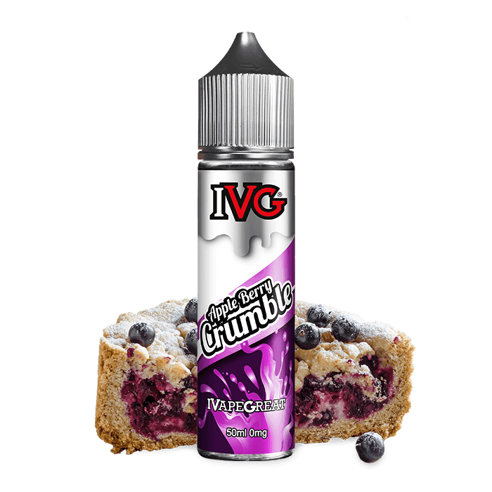 IVG Juice 50ML Shortfill Appleberry Crumble - Click & Vape