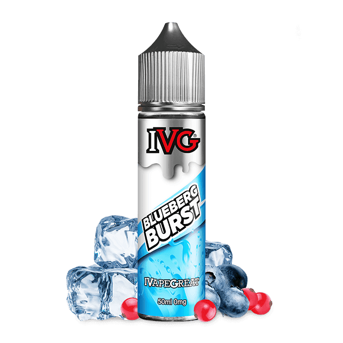 IVG Juice 50ML Shortfill Blueberg Burst - Click & Vape