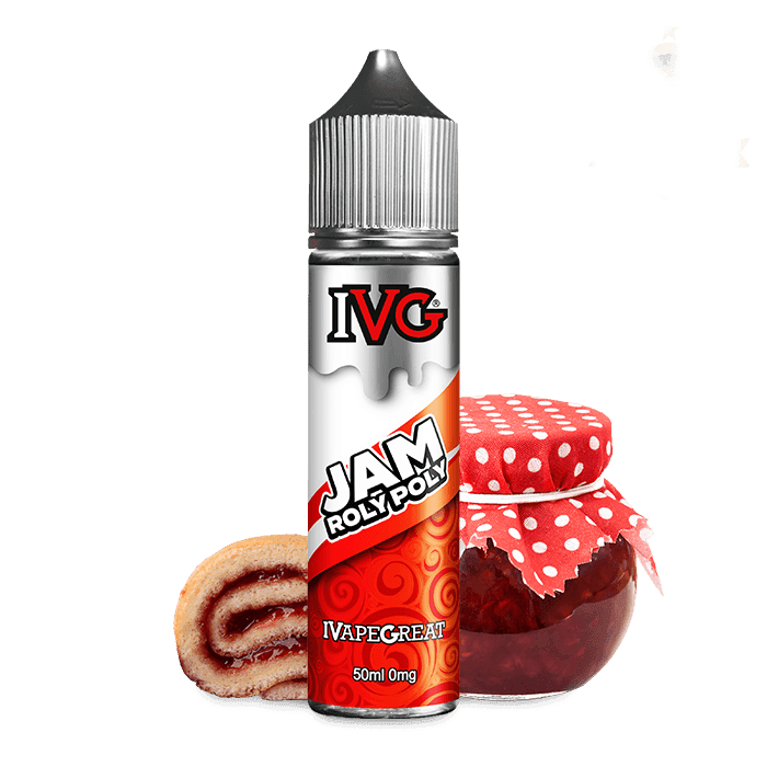 IVG Juice 50ML Shortfill Jam Roly Poly - Click & Vape