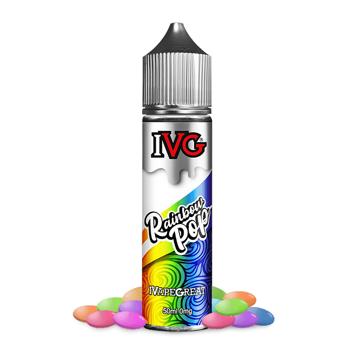 IVG Juice 50ML Shortfill Rainbow Pop - Click & Vape