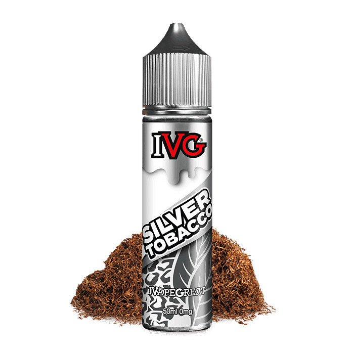 IVG Juice 50ML Shortfill Silver Tobacco - Click & Vape