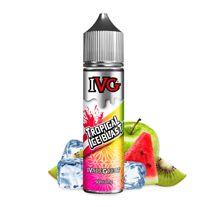 IVG Juice 50ML Shortfill Tropical Ice Blast - Click & Vape