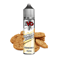 IVG Juice 50ML Shortfill Vanilla Biscuit - Click & Vape