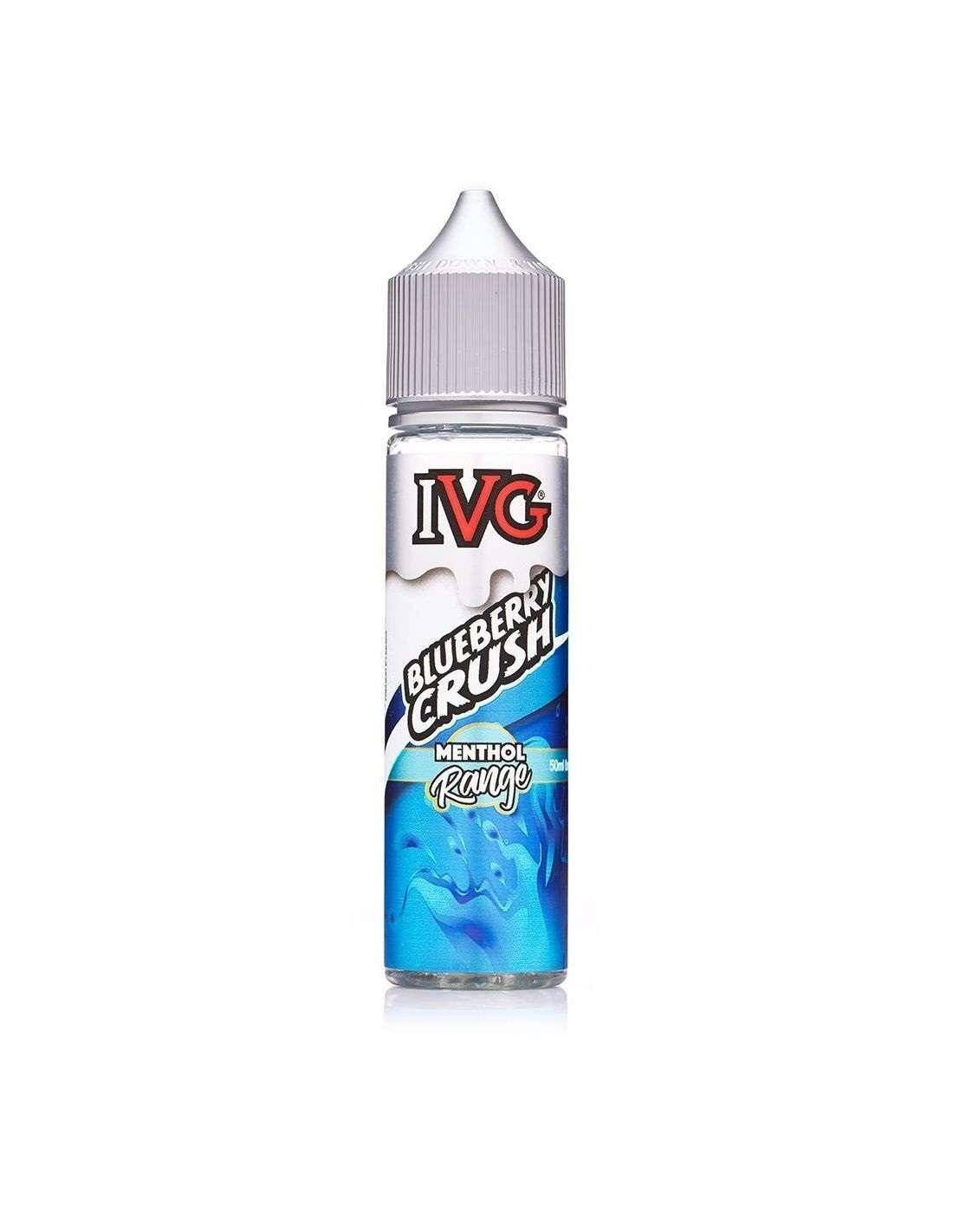 IVG Menthol Range E Liquid - Blueberry Crush - 50ml - Click & Vape