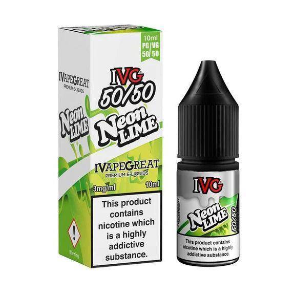 IVG NEON LIME 50/50 10ML - Click & Vape