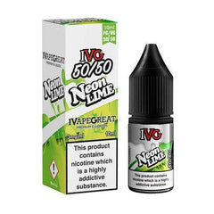 IVG NEON LIME 50/50 10ML - Click & Vape