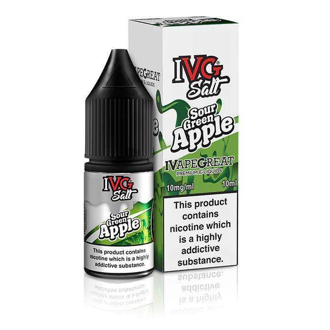 IVG SALT SOUR GREEN APPLE - Click & Vape