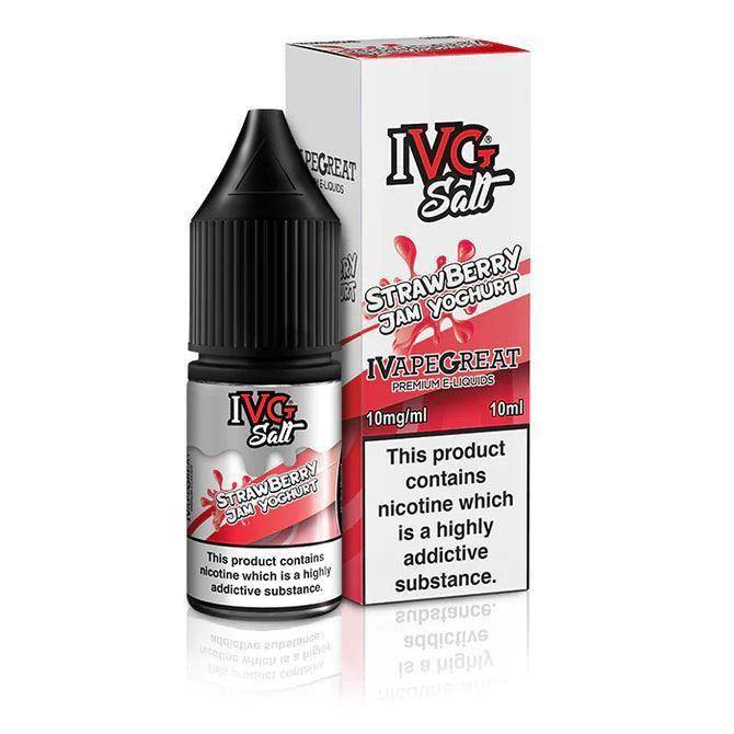 IVG SALT STRAWBERRY JAM YOGHURT 10/20MG - Click & Vape