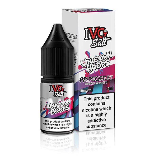 IVG SALT UNICORN HOOPS 10/20MG - Click & Vape