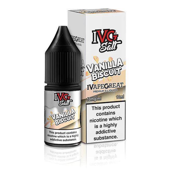 IVG SALT VANILLA BISCUIT 10/20MG - Click & Vape