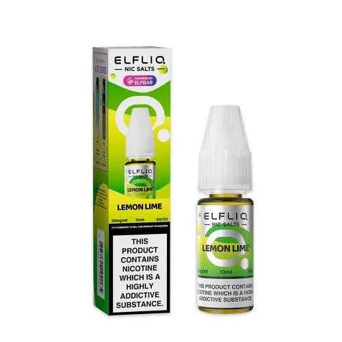 Lemon Lime Nic Salt E-Liquid by Elf Bar Elfliq Salts 10ml - Click & Vape