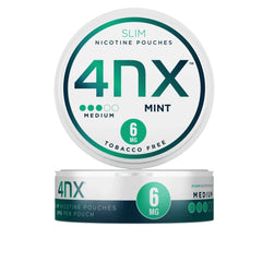 Mint Extra Strong Nicotine Pouches by 4NX 18mg - Click & Vape