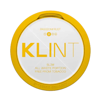 Passion Fruit Nicotine Pouches by Klint 8MG/G - Click & Vape