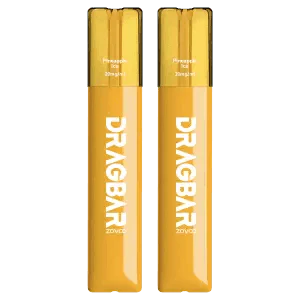 Pineapple Ice By Zovoo Dragbar Z700 SE Disposable Vape 20mg (Twin Pack) - Click & Vape