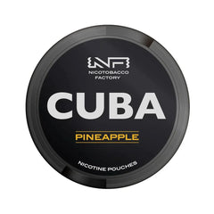 Pineapple Nicotine Pouches by Cuba Black 43mg | Pack of 25 - Click & Vape