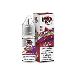 Red Apple Ice Nic Salt E-Liquid by IVG Bar Salt Favourites - 10ML - Click & Vape