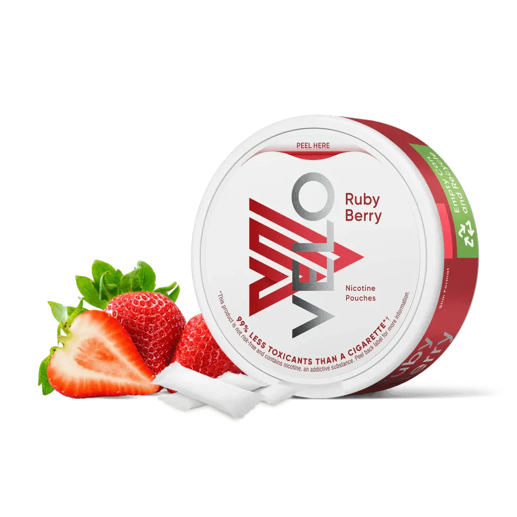 Ruby Berry Nicotine Pouch Slim/Mini by Velo - Click & Vape