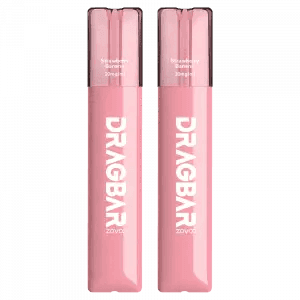 Strawberry Banana By Zovoo Dragbar Z700 SE Disposable Vape 20mg (Twin Pack) - Click & Vape