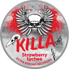 Strawberry Lychee Nicotine Pouches by Killa - Click & Vape