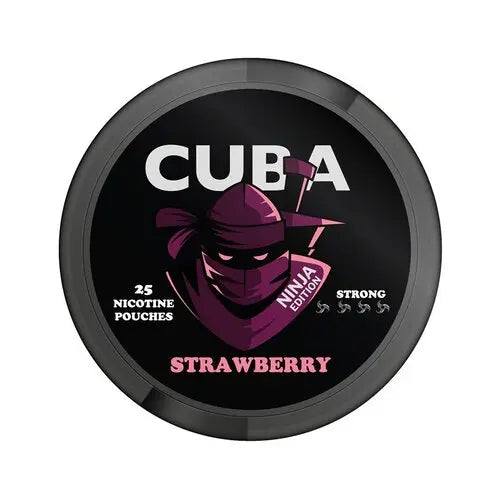 Strawberry Nicotine Pouches by Cuba Ninja 30mg - Click & Vape