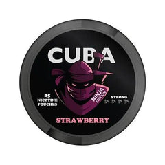 Strawberry Nicotine Pouches by Cuba Ninja 30mg - Click & Vape