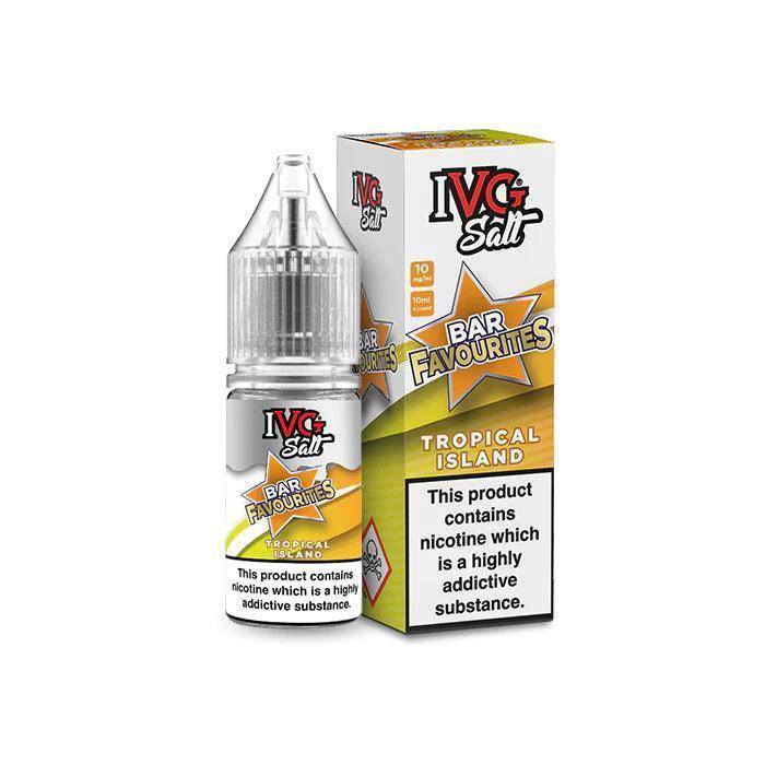 Tropical Island Nic Salt E-Liquid by IVG Bar Salt Favourites 10ML - Click & Vape