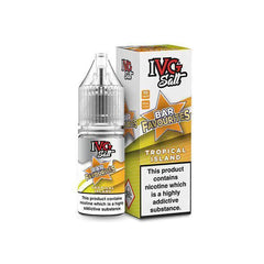 Tropical Island Nic Salt E-Liquid by IVG Bar Salt Favourites 10ML - Click & Vape