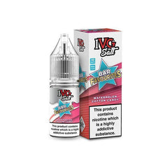 Watermelon Cotton Candy Nic Salt E-Liquid by IVG Bar Salt Favourites 10ML - Click & Vape